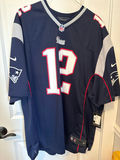 Tom Brady Patriots Jersey No. 12 - thumbnail 1 of 5