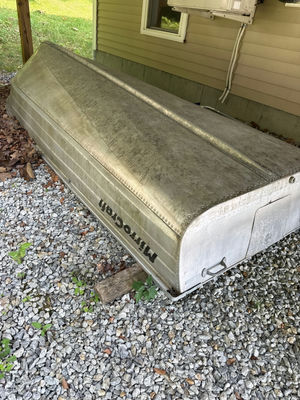  MicroCraft metal boat - Image 1 of 2