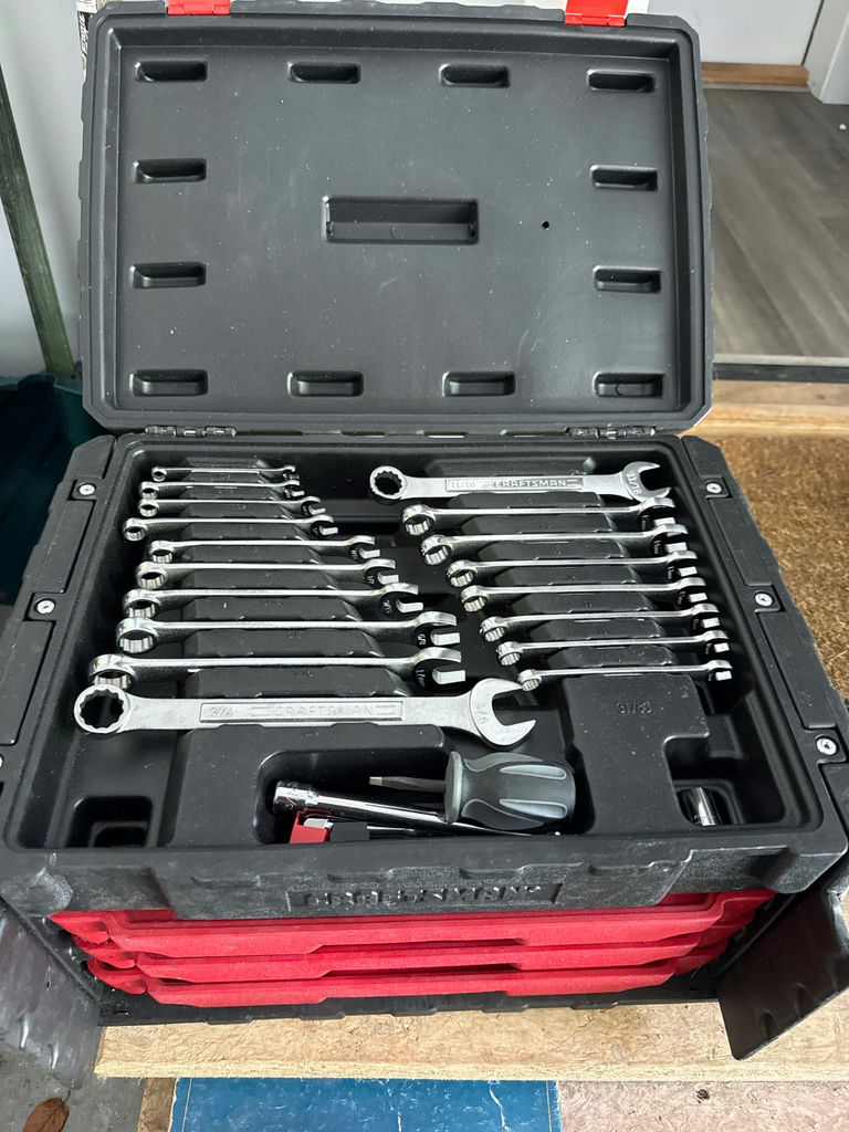 Craftsman wrench and socket tool set - image 1 of 2