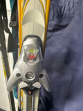 Ski equipment set with skis, poles, bindings, and bag - thumbnail 3 of 6