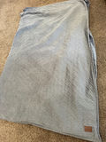 Pendleton Light grey Quilted  weighted Throw Blanket - thumbnail 1 of 2