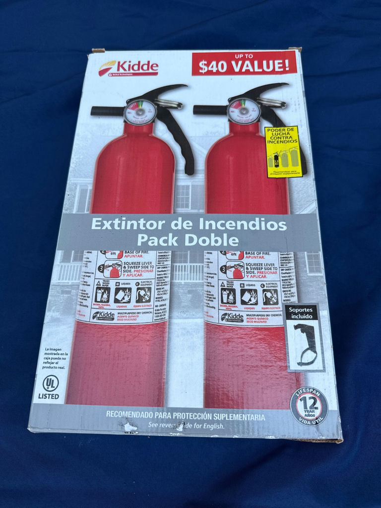 Kidde Dual Fire Extinguisher Pack - image 1 of 2