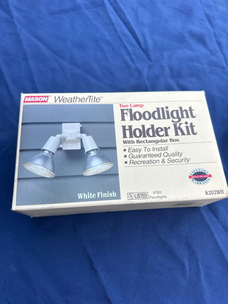 Two-Lamp Floodlight Holder Kit (Mason WeatherTite) - image 1 of 2