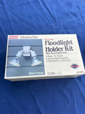 Two-Lamp Floodlight Holder Kit (Mason WeatherTite) - Image 1 of 2