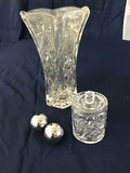 Crystal glassware collection: vases, bowls, jars - thumbnail 6 of 6