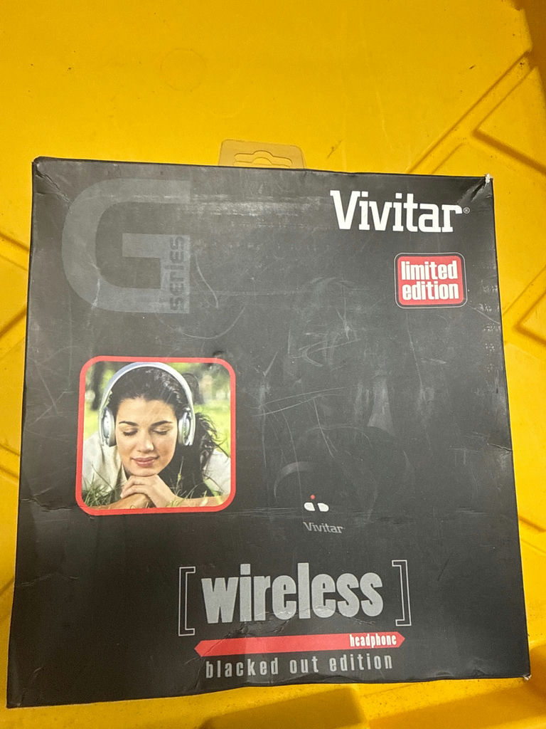 Vivitar Wireless Headphones Packaging (Black Edition) - image 2 of 2