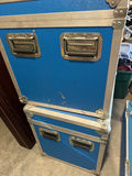 Blue flight cases with foam interiors - thumbnail 2 of 3