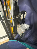 Ski equipment set with skis, poles, bindings, and bag - thumbnail 5 of 6
