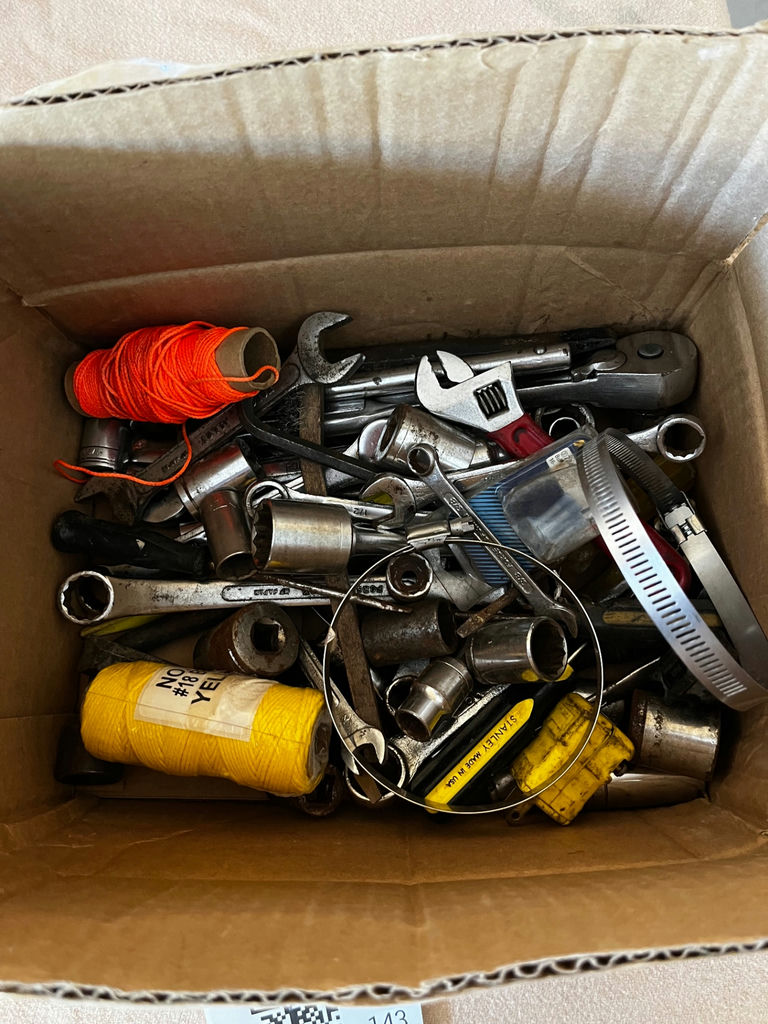 Socket wrench set and assorted hand tools - image 2 of 2