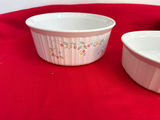 Corning Ware Three floral-patterned ceramic bowls - thumbnail 3 of 5