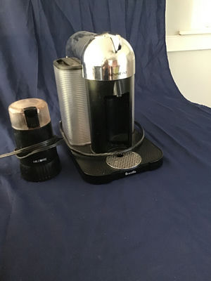 Breville espresso machine and Mr. Coffee grinder - Image 1 of 1