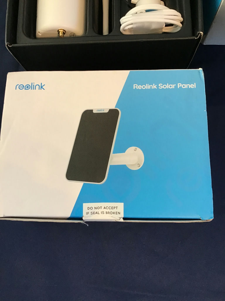 Security camera system with Reolink solar panel and Axis dome camera - image 4 of 6