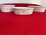 Corning Ware Three floral-patterned ceramic bowls - thumbnail 2 of 5