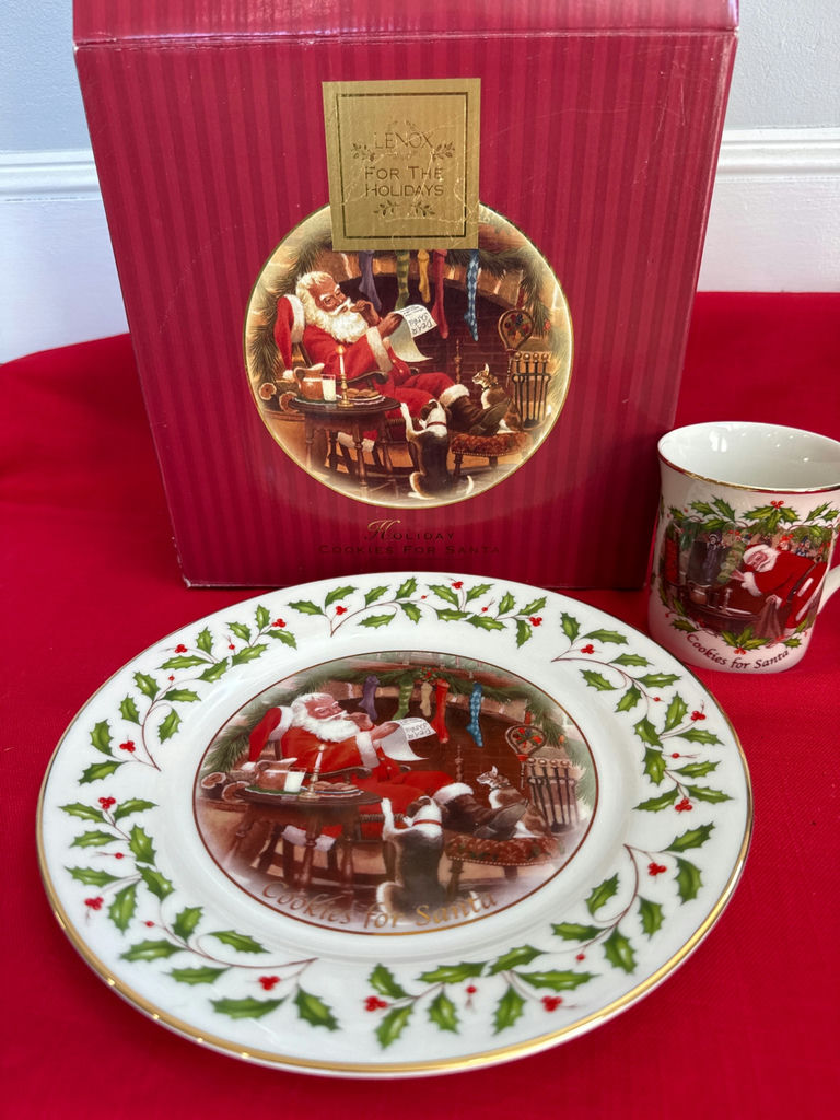 Christmas-themed ceramic kitchenware set - image 5 of 5