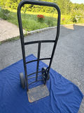Two-wheeled black hand truck with base plate - thumbnail 2 of 2