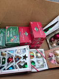 Boxed Christmas ornaments and small artificial tree - thumbnail 3 of 5