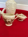 English Barker Bros Richmond transferware tea set and vase - thumbnail 4 of 6