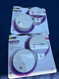 Kidde 10-Year Worry-Free Smoke and Carbon Monoxide Alarms (Four Units) - thumbnail 1 of 4