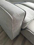Gray fabric sofa with chaise - thumbnail 5 of 5