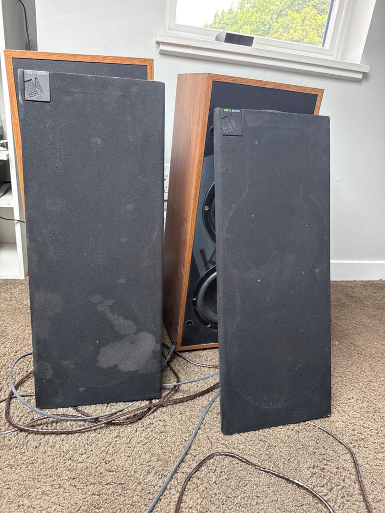 Pair of KEF C65 floorstanding speakers - image 1 of 3