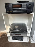 Vintage AV rack with turntable and multiple players - thumbnail 2 of 6
