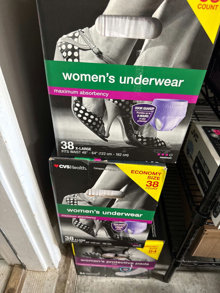 CVS Health Women's Underwear – 38-Count, X-Large - image 1 of 3