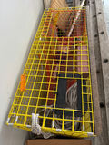 Fisherman’s Yellow wire-mesh cage with interior red netting - thumbnail 2 of 3