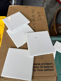 White 4x4 inch square tiles - thumbnail 1 of 2