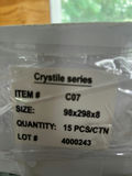 Crystile series decorative tiles in cartons with gray tile slab - thumbnail 4 of 5