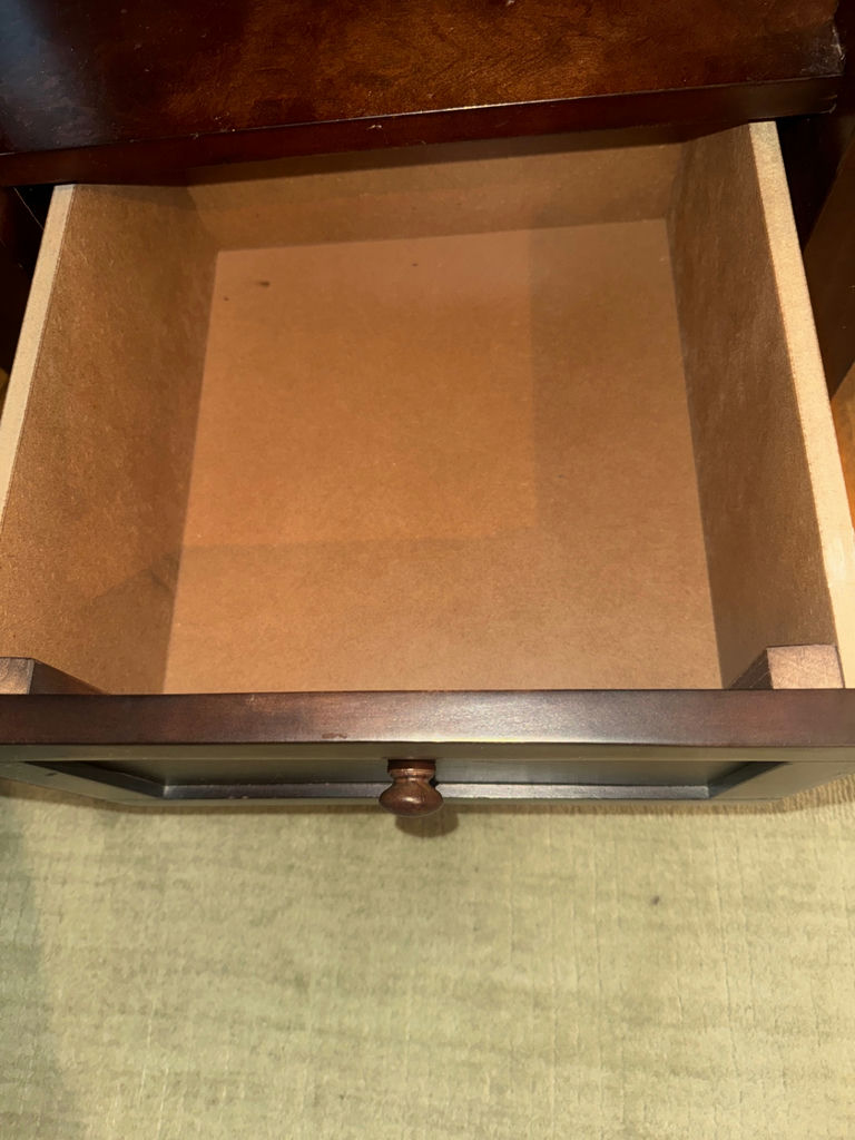 Drop-Leaf Dining Table with Integrated Storage Drawer and Under-Shelf - image 3 of 6