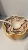 Ceramic Pumpkin Tureen with Ladle - thumbnail 2 of 3