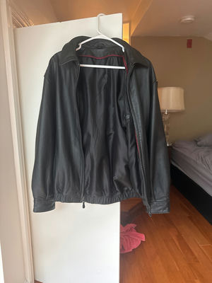Men’s Leather Jacket Size M/L - Image 1 of 5