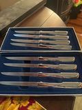 Vintage Towle "Byfield" Stainless Steel Steak Knives & Serving Utensils (10-Piece Set in Original Box) - thumbnail 2 of 4