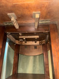 Drop-Leaf Dining Table with Integrated Storage Drawer and Under-Shelf - thumbnail 4 of 6