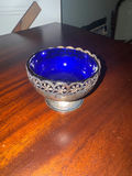 Bundle Of Cobalt Glass Items - thumbnail 3 of 10