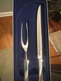 Vintage Towle "Byfield" Stainless Steel Steak Knives & Serving Utensils (10-Piece Set in Original Box) - thumbnail 3 of 4