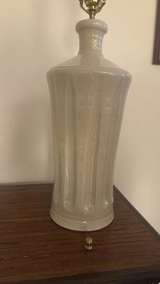 Simon Pearce Crackle Lamp - Image 1 of 8