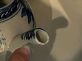 7pcs - Vintage Chinoiserie Teapot And Blue & White Dishes - F. Winkle & Co, Allerton's, Wedgwood Etc - thumbnail 5 of 7