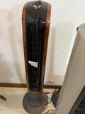 Three portable tower fans and a dehumidifier - thumbnail 5 of 7