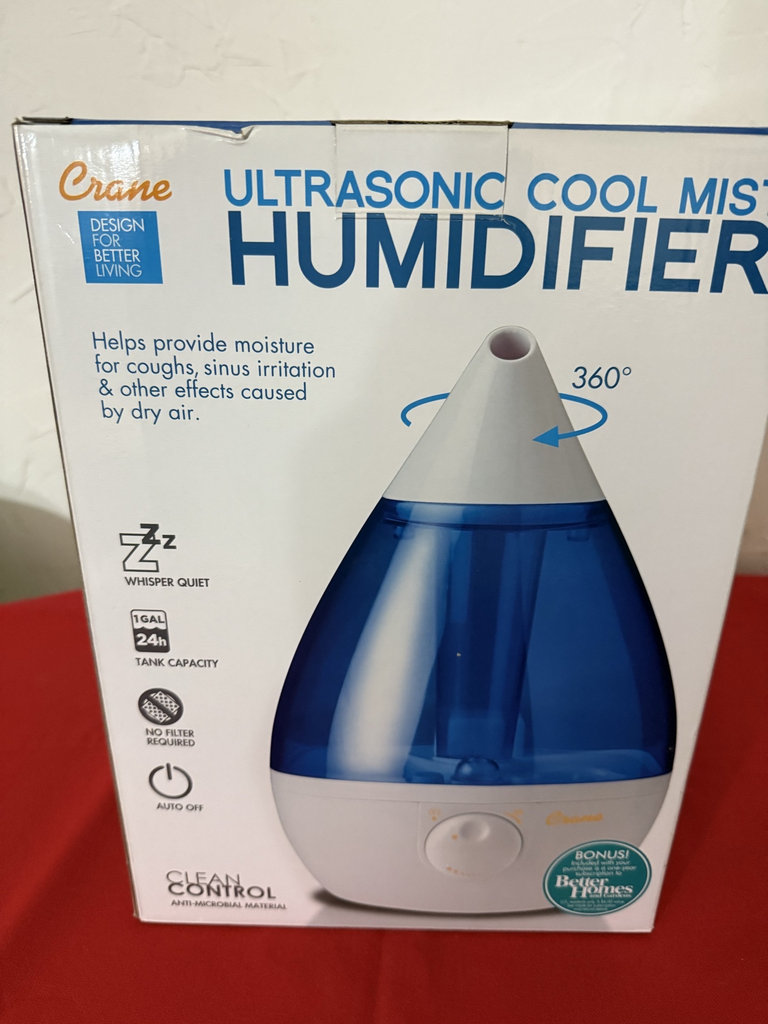 Crane Ultrasonic Cool Mist Humidifier Box - image 3 of 5