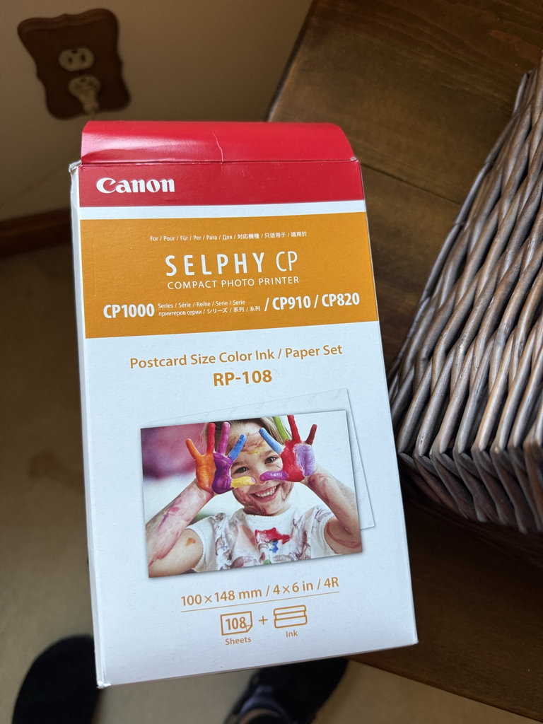 Canon SELPHY Compact Photo Printer with RP-108 Ink/Paper Set - image 3 of 5