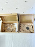 Vintage wooden boxes with bear and bunny illustrations - thumbnail 5 of 10
