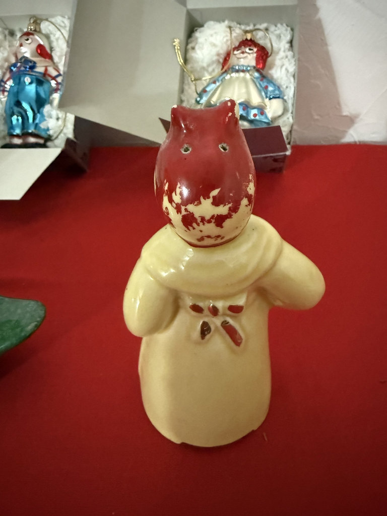 Assorted vintage Christmas ornaments and figurines - image 3 of 8