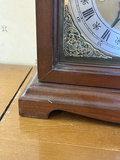 Howard Miller mantel clock with brass dial - thumbnail 4 of 10
