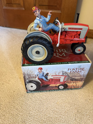 FoxFire Farm die-cast Ford tractor figurine - Image 1 of 5
