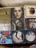 Elvis Presley CD collection with Christmas, Adele, and Disney music CDs - thumbnail 2 of 5