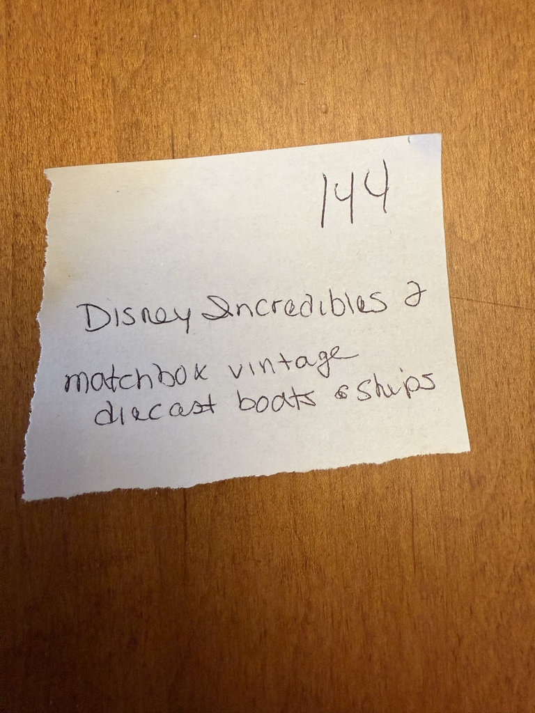 Vintage die-cast ships and Incredibles 2 figure pack - image 3 of 4