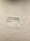 Vintage Blue and White Ceramic Basket - thumbnail 2 of 3