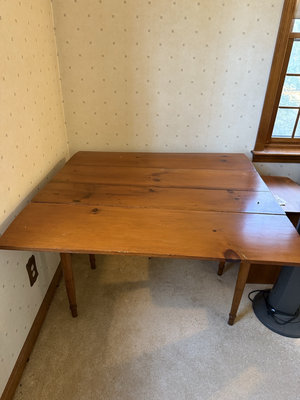 Wooden foldable table - Image 1 of 7