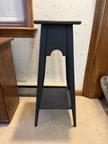 Small black wooden side table - thumbnail 1 of 7
